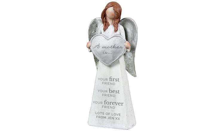 Personalised Message A Mother Is Angel Ornament