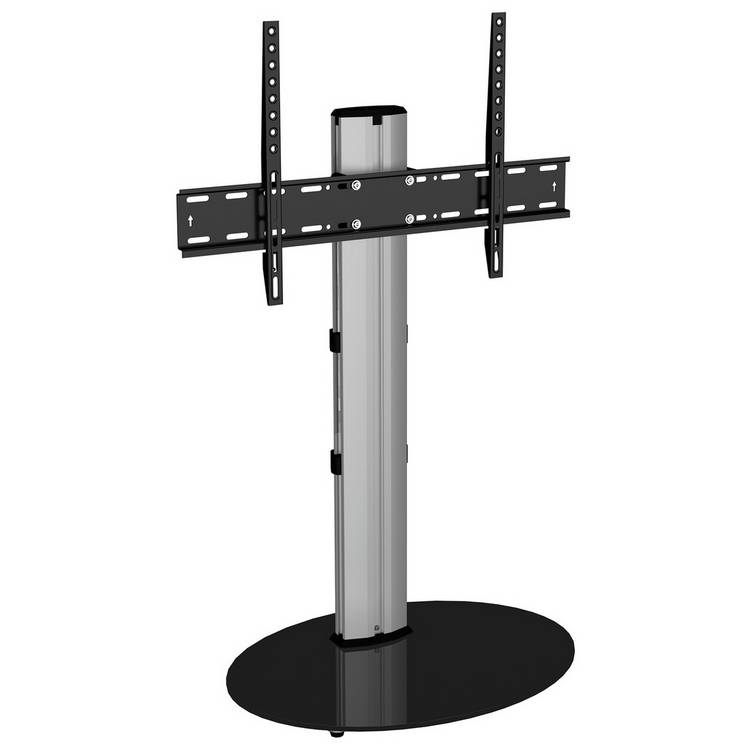 AVF Up to 55 Inch TV Stand - Black and Silver 0