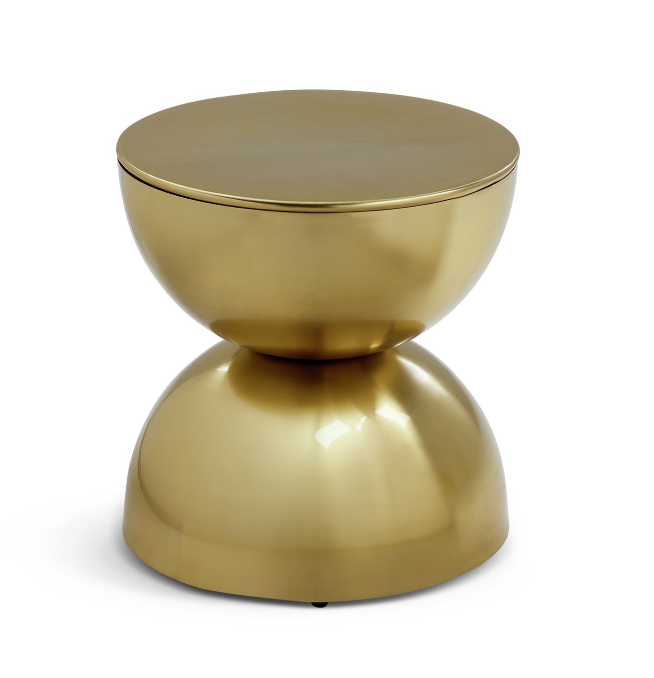 Habitat Zelda Side Table - Gold