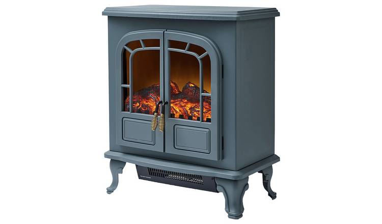 Warmlite 2kW Electric Freestanding Stove - Grey