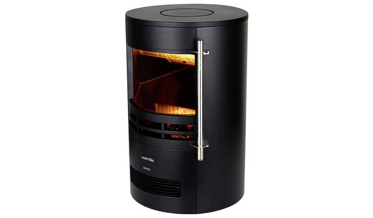 Warmlite 2kW Electric Freestanding Stove - Black 