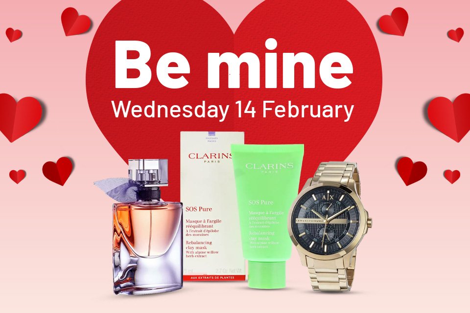 Gifts for every valentine. From jewellery & beauty to tech, we have the perfect gift for every budget.