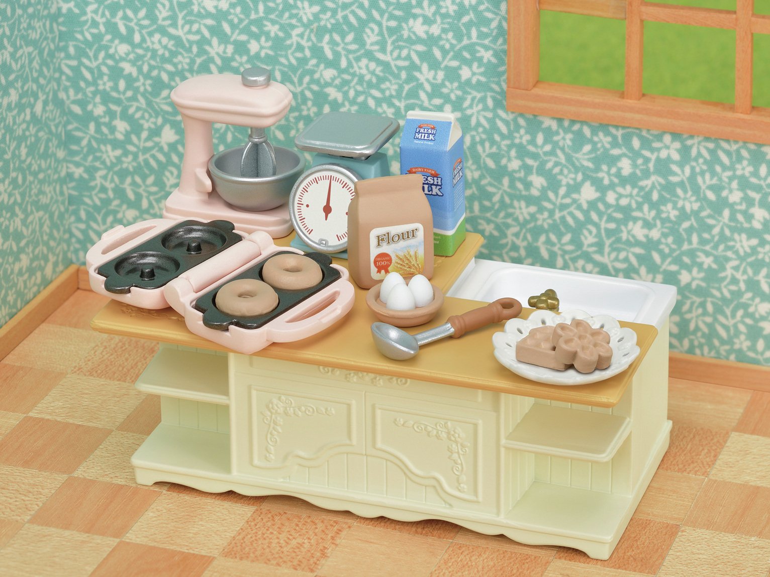 Sylvanian Families Kitchen Island Review