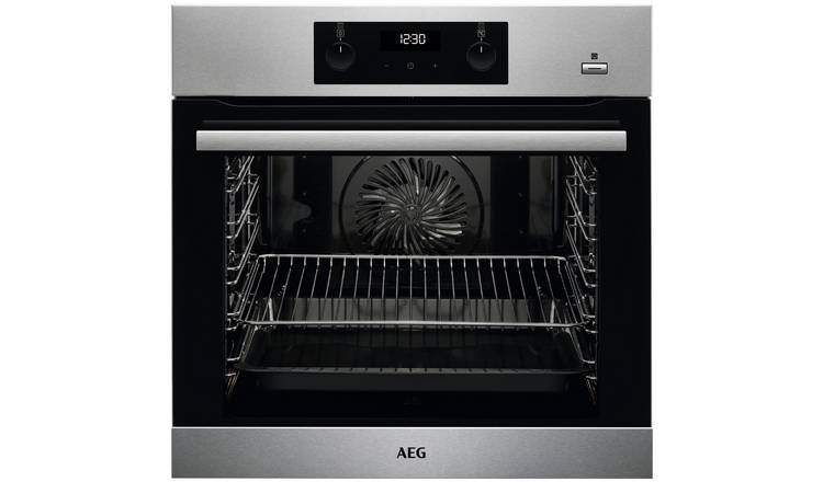 AEG BES355010M Built In Single Electric Oven - S/Steel