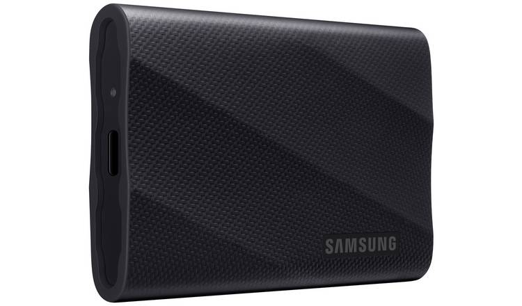 Buy Samsung T9 USB 3.2 4TB Portable SSD - Black | External hard