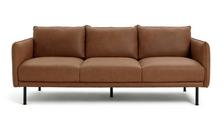 Tan 4 deals seater sofa