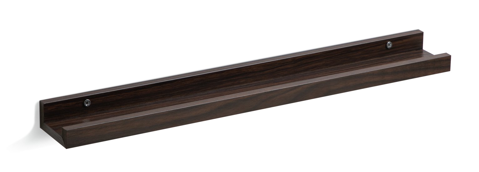 Habitat Jak 60cm Picture Rail - Walnut