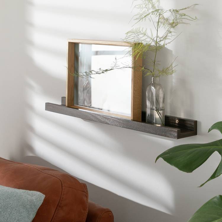 Habitat Jak 60cm Picture Rail - Walnut 0