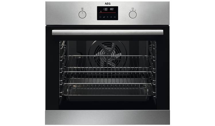 AEG BPS355061M Built In Single Electric Oven-Stainless Steel