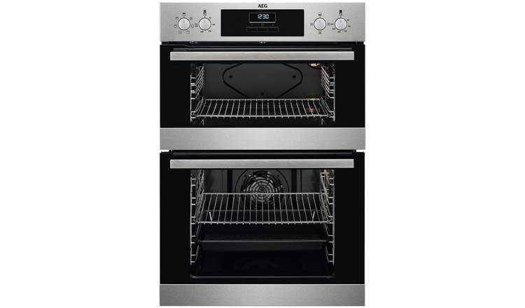 AEG DEB331010M 60cm Built In Double Electric Cooker-S/Steel