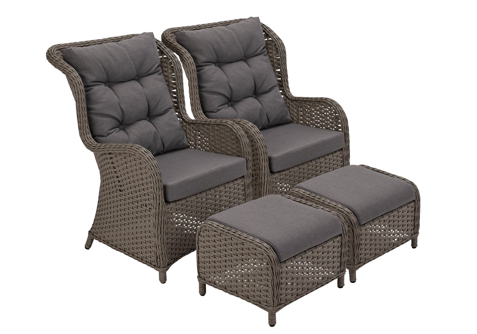 Argos Home Dave 2 Seater Lounger Set with Side Table Review