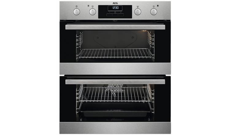 AEG DUB331110M Built Under Double Electric Oven - S/Steel