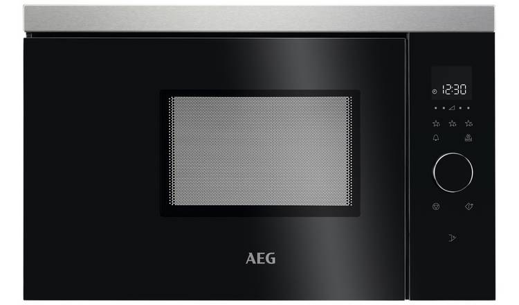 AEG MBB1756SEM 800W Built In Microwave - Black & Silver