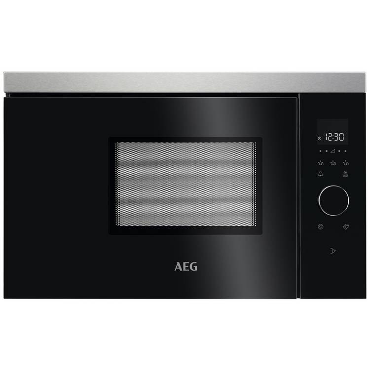 AEG MBB1756SEM 800W Built In Microwave - Black & Silver 0