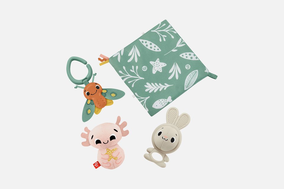 Fisher-Price So Many Senses Gift Set - baby sensory toys.