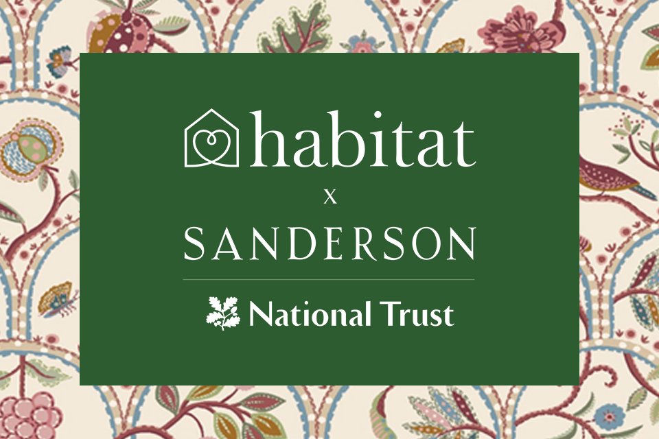 Habitat x Sanderson & National Trust.