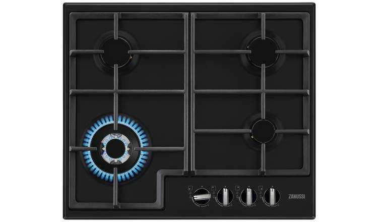 Zanussi ZGNN645K 60cm Gas Hob - Black