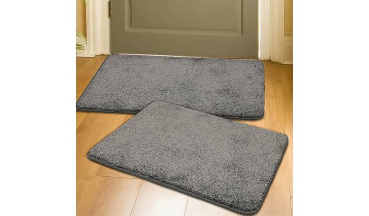 Homemaker Relay Grey 2 Pack Doormat - 50x80cm