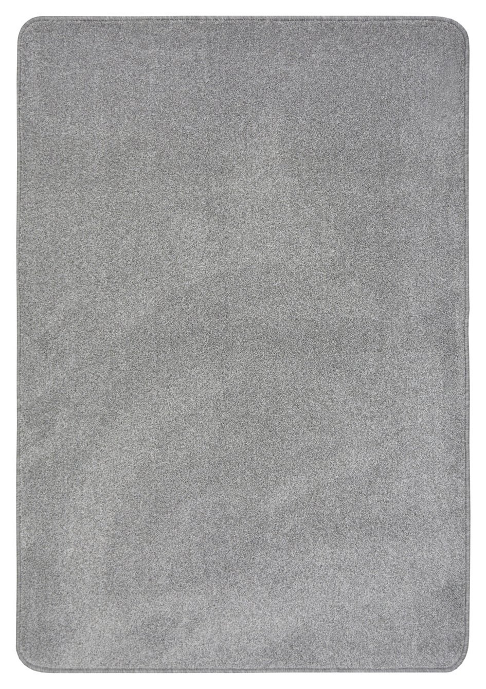 Homemaker Relay Plain Short Pile Rug - 100x145cm - Grey