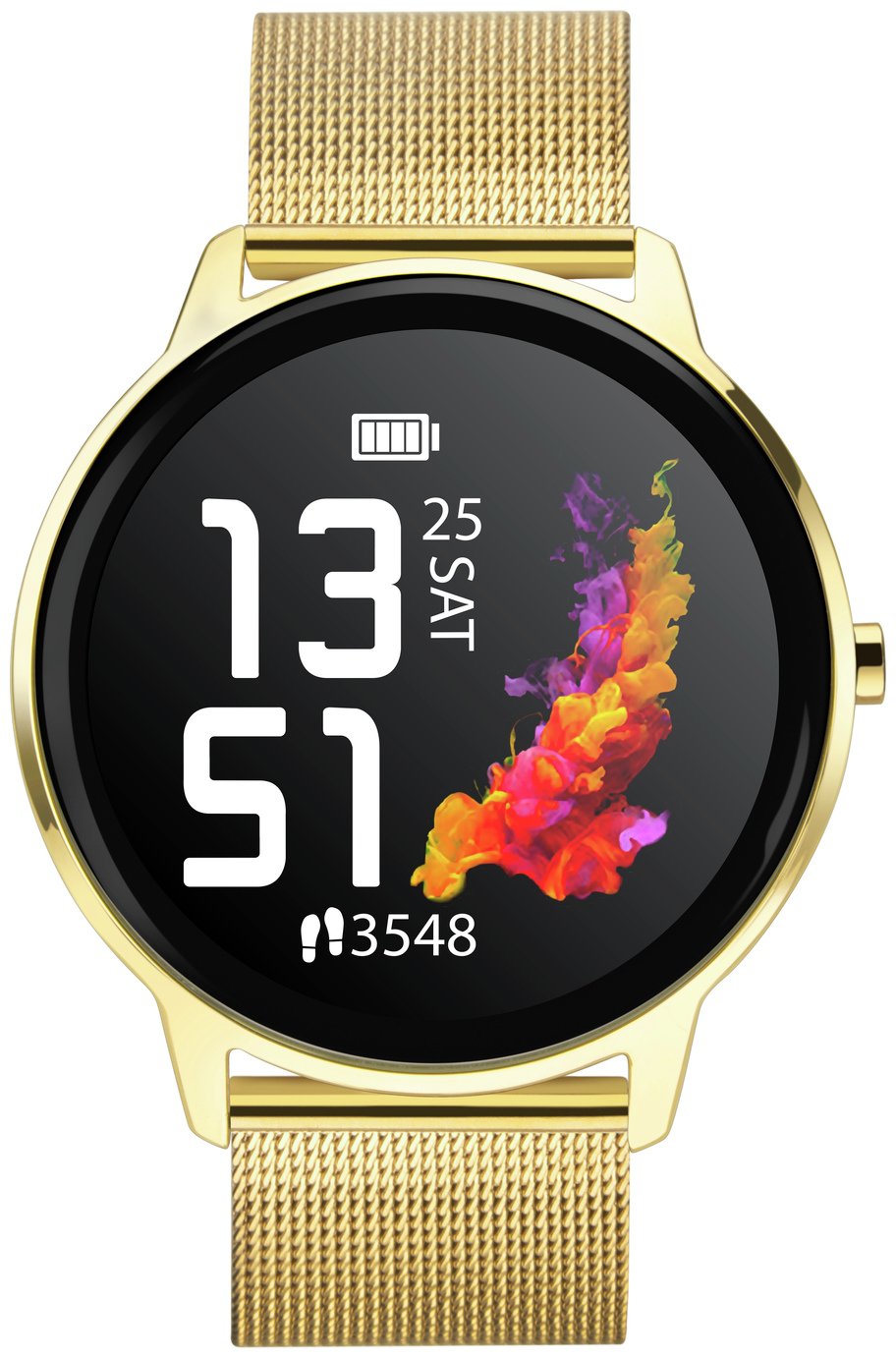 Sekonda Flex Gold Mesh Strap Smartwatch 