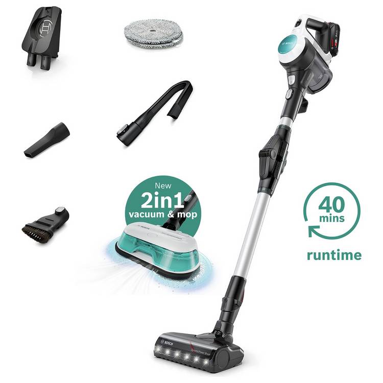 Bosch Unlimited 7 Aqua 2in1 Cordless Vacuum Cleaner & Mop 0