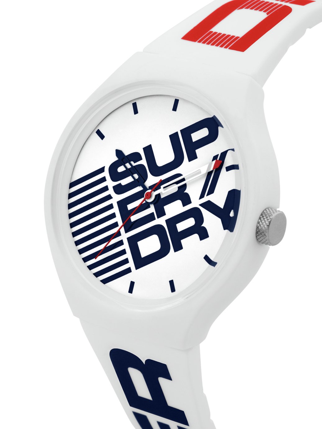 Superdry Men's White Silicone Strap Watch Review