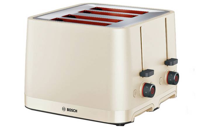 Buy Russell Hobbs Worcester 4 Slice Cream Toaster 28363