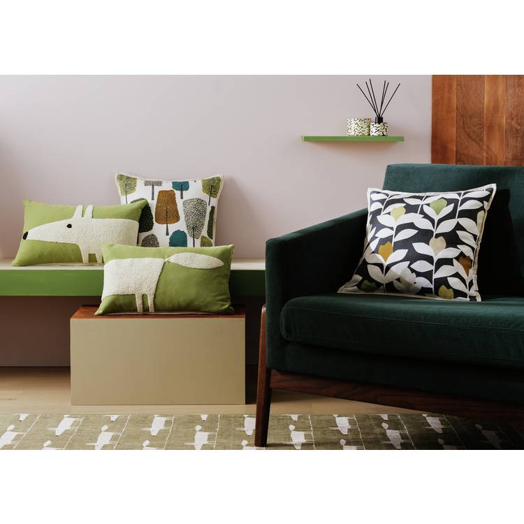 Habitat x Scion Padukka Cushion - Mulitcoloured - 43x43cm 0