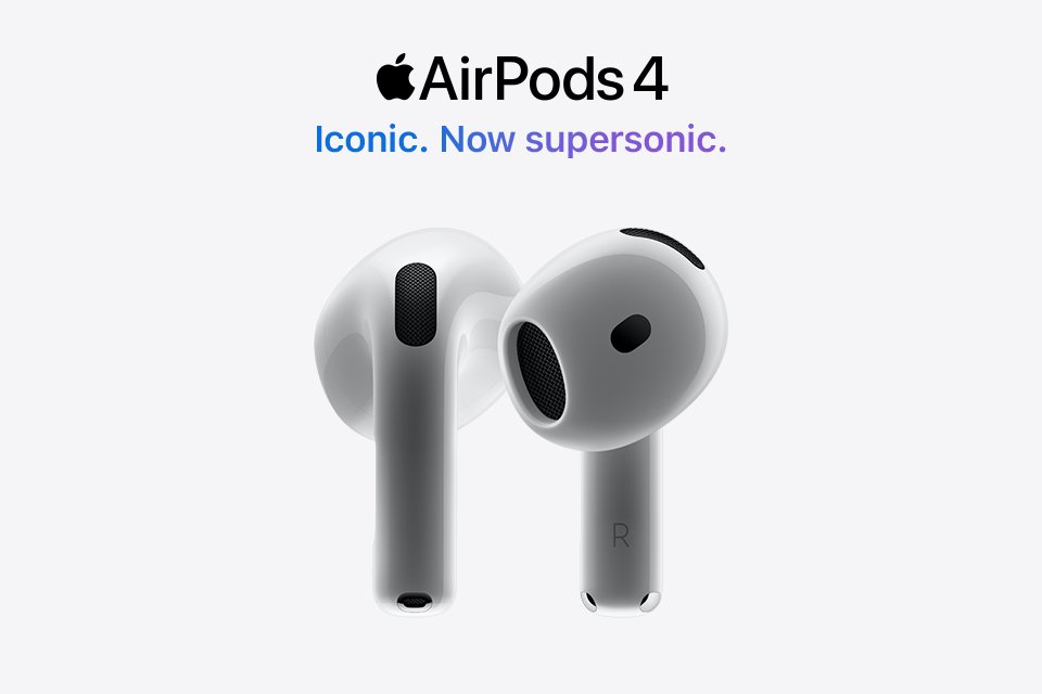 Save £20 on selected AirPods 4.