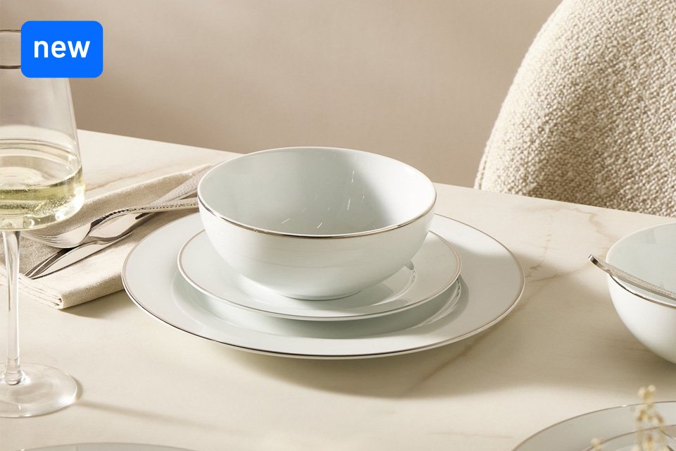 New in kitchen and dining. Get ready for spring with fresh new find.