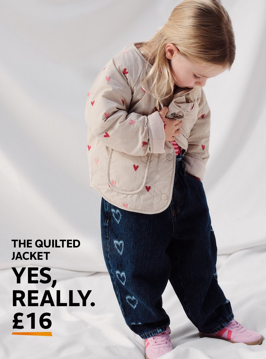 The quilted jacket. Yes, really. £16.