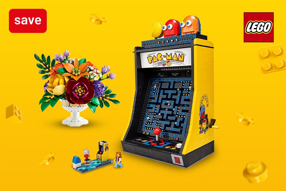 Build more, save more on your favourite LEGO® sets. Spend £50, save £10. Spend £100, save £20. Spend £200, save £50 with code LEGO.