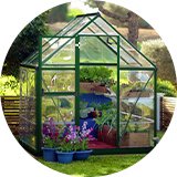 Palram Canopia Hybrid Green Greenhouse.