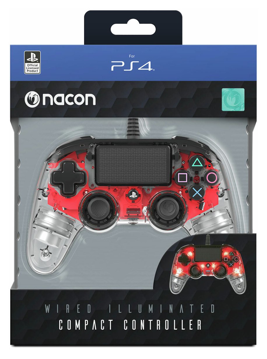 red ps4 controller argos