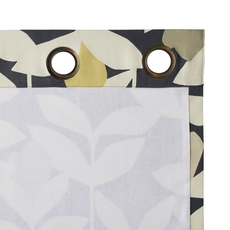 Habitat x Scion Padukka Lined Eyelet Curtains - Multi 0