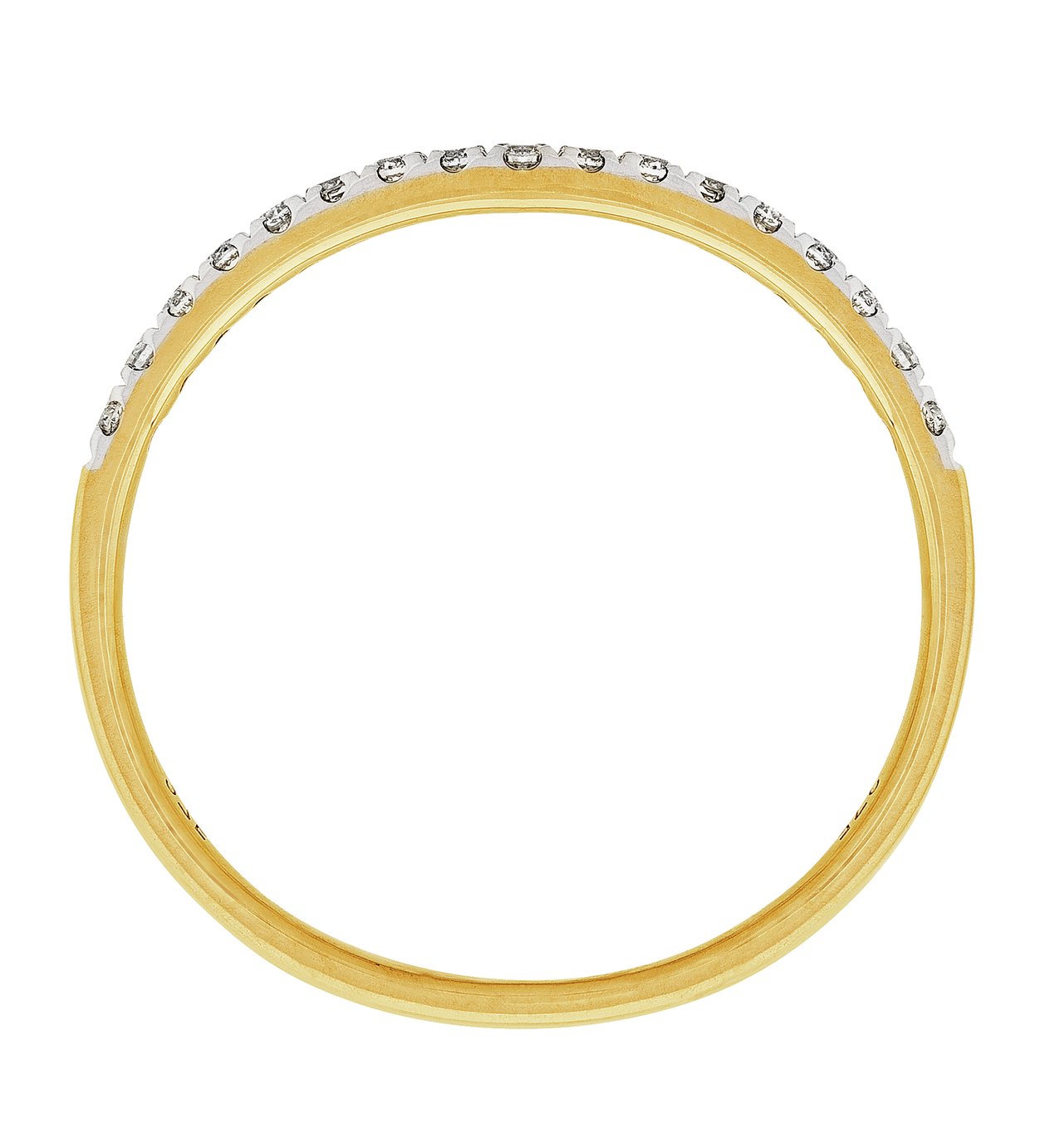 Revere 9ct Gold 0.15ct Diamond Claw Set Eternity Ring Review