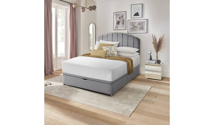 Silentnight Kingsize Half Ottoman Bed Base - Grey