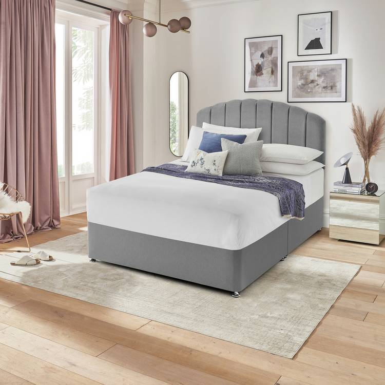 Silentnight Superking Divan Bed Base - Grey 0