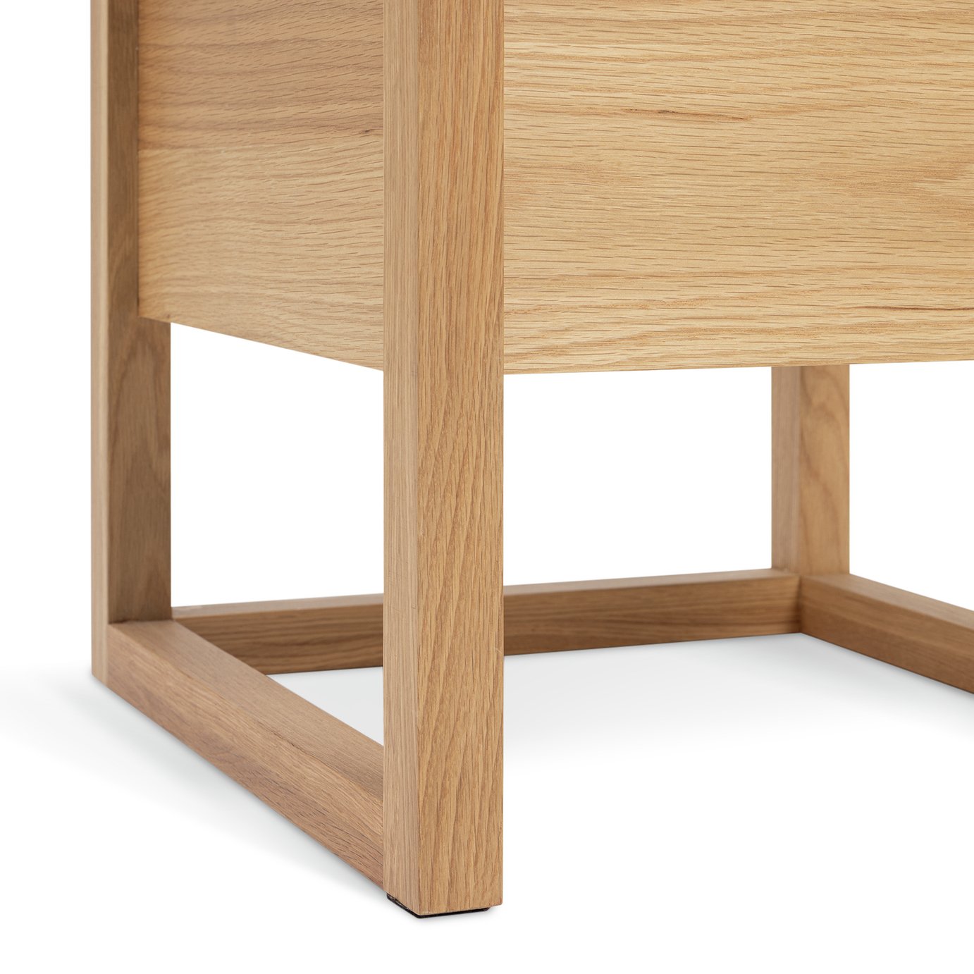 Buy Habitat 60 Hana 1 Drawer Set of 2 Bedside Table - Oak