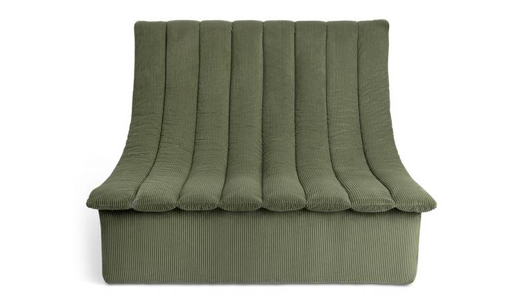 Habitat 60 Scoop Fabric Chair - Green