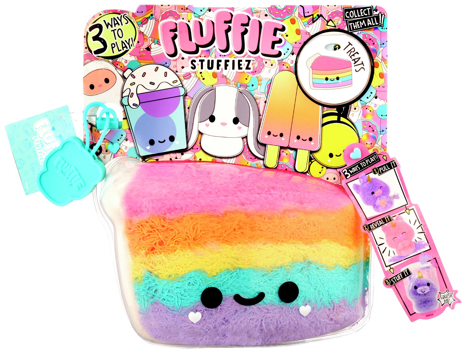 Fluffie Stuffiez SMALL Plush Cake Slice