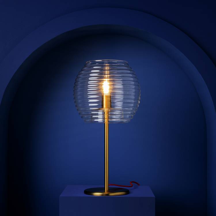 Habitat 60 Hub Table Lamp by Sebastian Conran - Brass 0