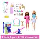 Buy Barbie Pet Daycare Animal Playset with Dolls and Accessories Dolls Argos