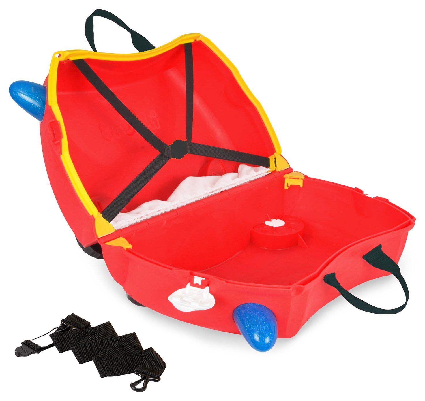 Trunki Frank Firetruck 4 Wheel Hard Ride On Suitcase Review