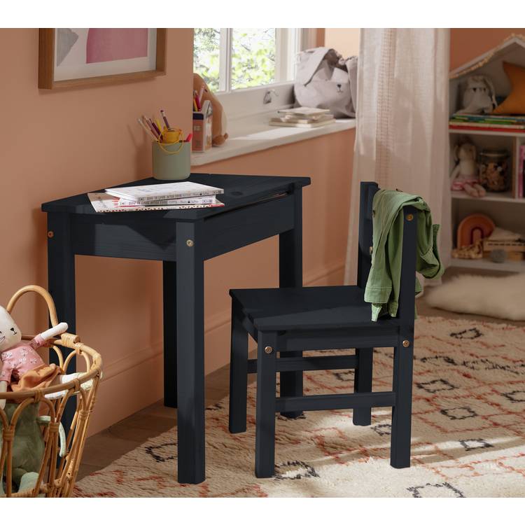 Argos Home Kids Scandinavia Desk & Chair - Pine 0