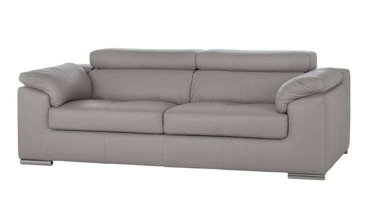 Argos leather deals sofas and chairs