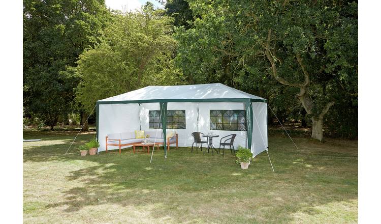 Buy Argos Home 3m x 6m Weather Resistant Gazebo with Side