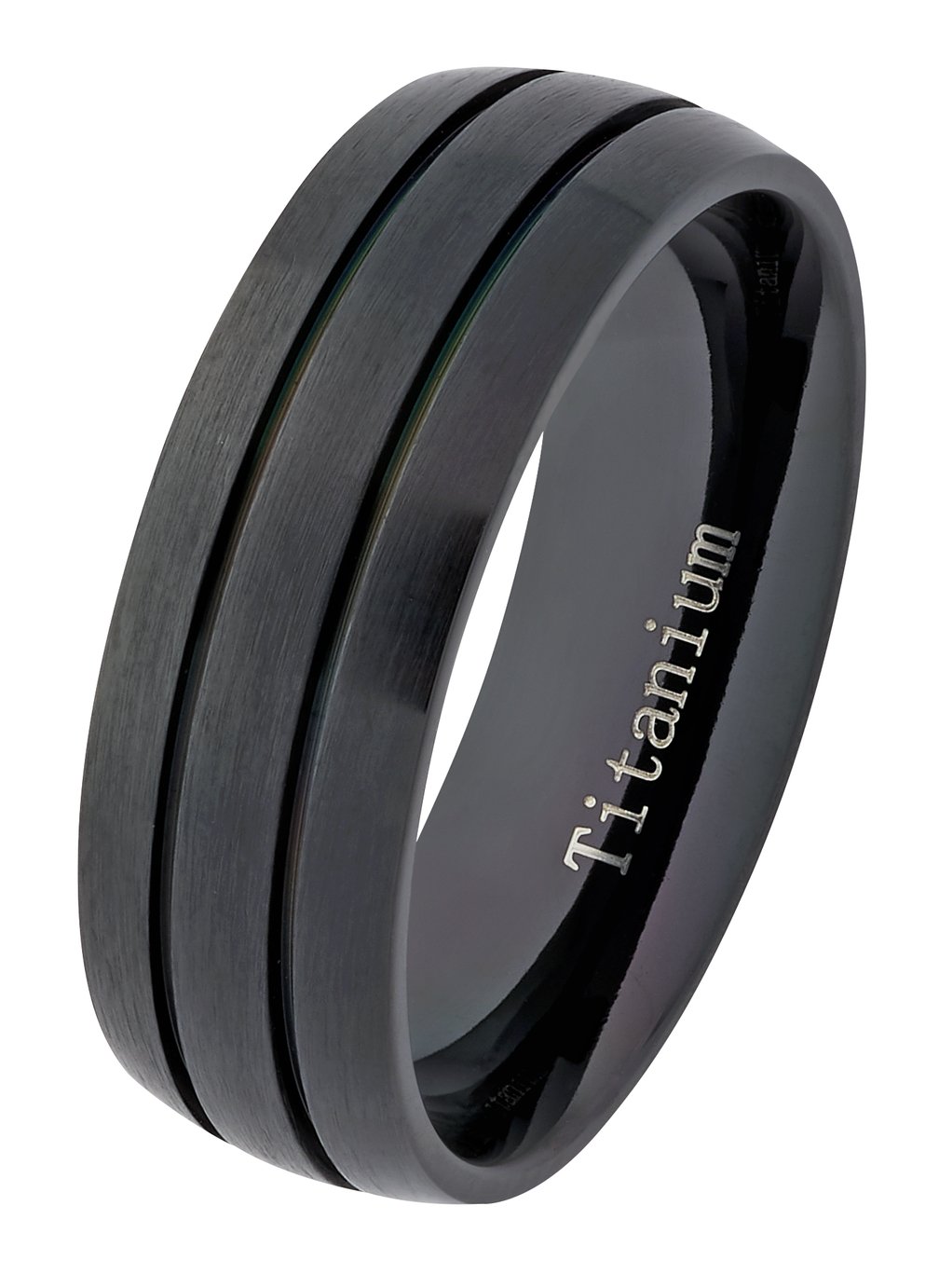 Revere Mens Titanium Black Ring Review