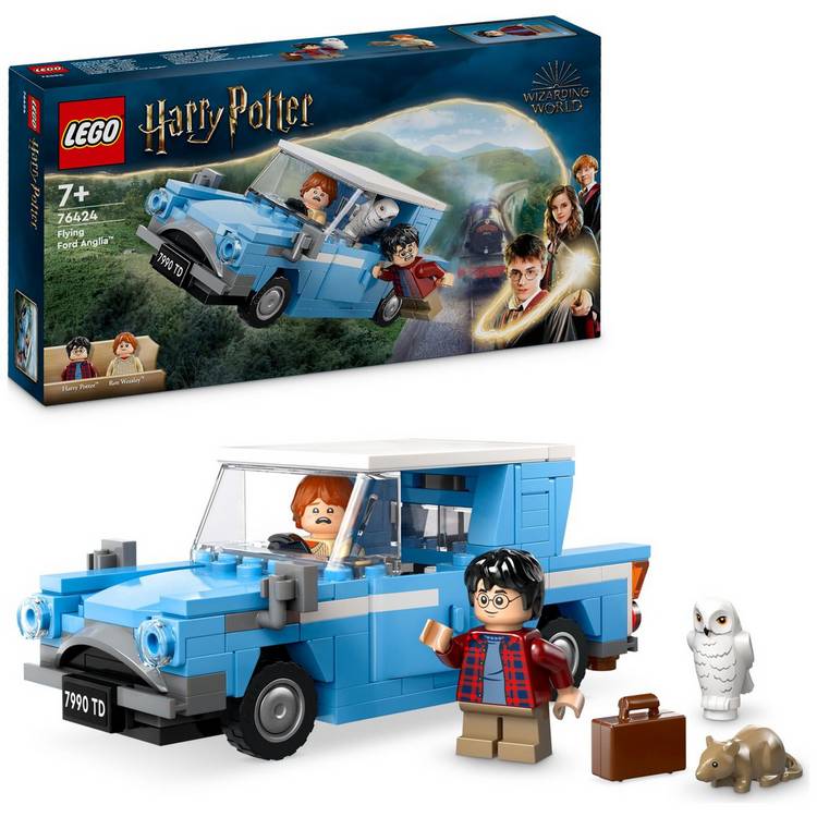 LEGO Harry Potter Flying Ford Anglia Car Toy Set 76424 0