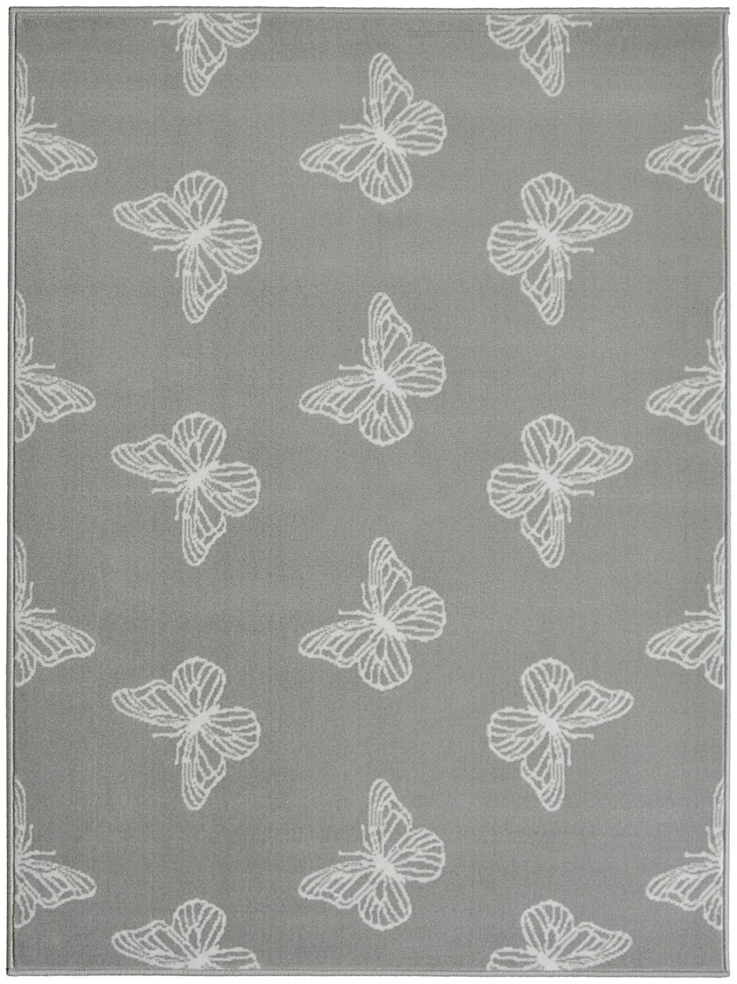 Homemaker Adorn Flutter Rug - 160x230cm - Grey